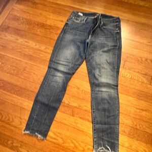 MOTHER Women's Blue Jeans
